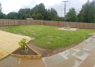 Landscaped garden Suffolk